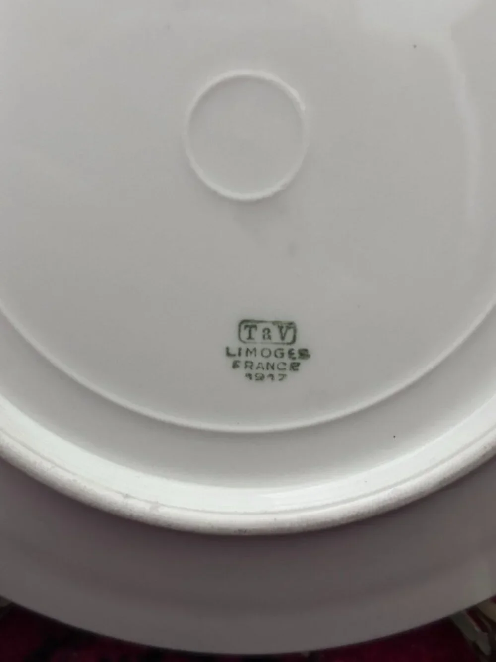 Antique 1917 T & V Limoges France 7.5